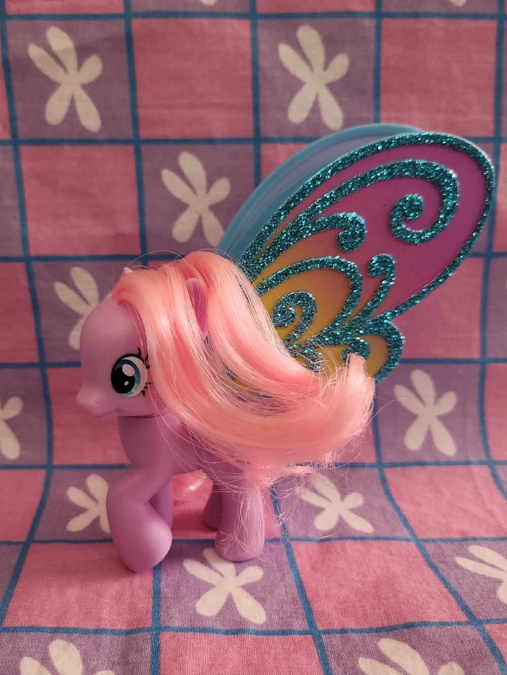 My Little Pony MLP Glimmer Wings Sweet Song Brushable G4